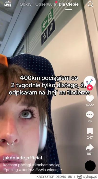 KRZYSZTOFDZONGUN - A wy co dalej myślicie jak kreatywnie zacząć rozmowę? Zmieńcie pas...