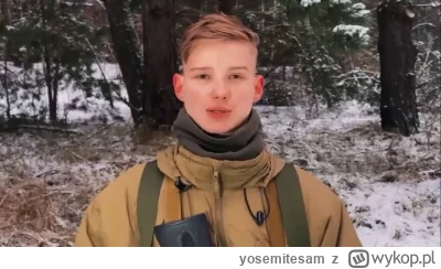 yosemitesam - #ukraina #rosja #wojna 
Osiemnastolatek z Rosji przeszedł pieszo przez ...