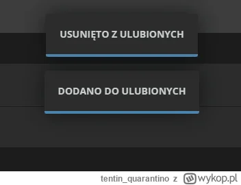 tentin_quarantino - dostosowano kolorystykę wyskakujących komunikatów