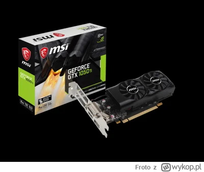 Froto - Macie może w śmietniczku starą grafikę? Szukam MSI	GTX1050 TI 4GT LP.
#kartag...
