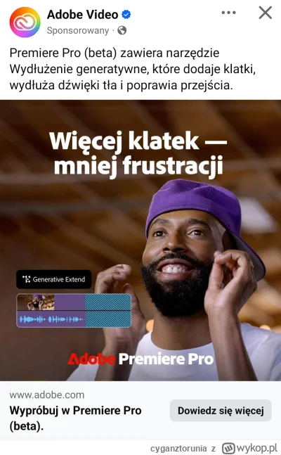 cyganztorunia - #przypadkowymurzyn Adobe, nic nowego. To pewnie uhonorowanie zastępów...