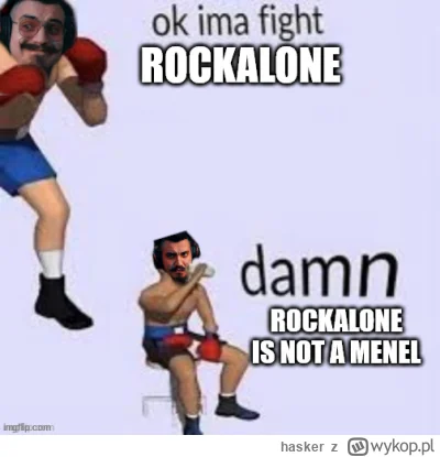 hasker - #kiszak Znany w Polsce dziennikarz gamingowy vs znany polski bokser meneli