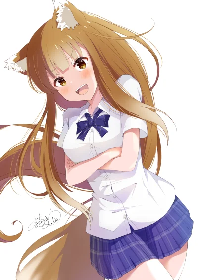 LatajacaPapryka512 - #randomanimeshit #spiceandwolf #holo #anime