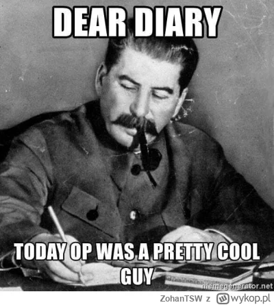 ZohanTSW - Nie używam wykopu, ale @rales jest powodem dla którego nie usuwam konta