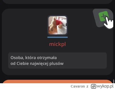 Cavaron - @mickpl pozdrawiam wodzu!