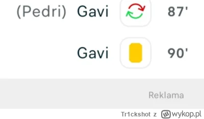Tr1ckshot - Welcome back Gavi ( ͡° ͜ʖ ͡°)
#mecz