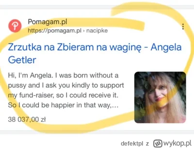 defektpl - Uzbierał już na waginę?