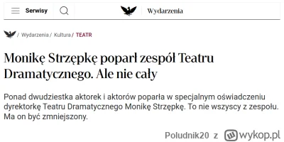 Poludnik20 - Medialne wypryski swoje, a teatr jednak podzielony. Czy władze Warszawy ...