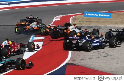 idzpanwuj - #f1 dzisiaj na starcie powtórka z USA i humor gituwa