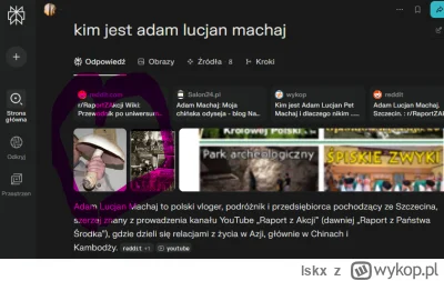 lskx - #raportzpanstwasrodka 
Odpaliłem soibie to ch*jowe perplexity (nijak mi się ni...