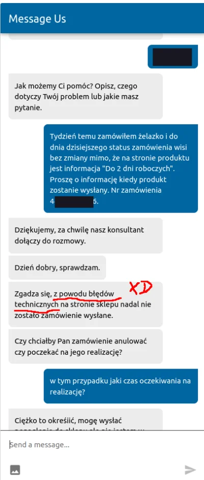 Kemosz - Zamówiłem początkiem listopada żelazko ze sklepu philips.pl . Po tygodniu wi...