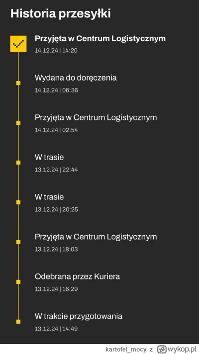 kartofel_mocy - Zamówiłem sobie prezent z dostawą do paczkomatu. Dziś o 6:30 została ...