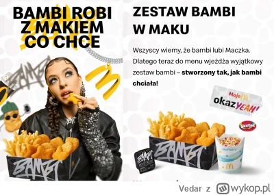 Vedar - jedliście już ultra normicki zestaw Bambi w maku? Jak to smakuje? ktoś coś?

...