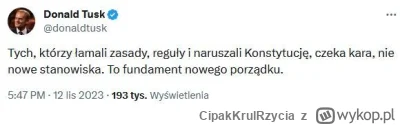 CipakKrulRzycia - #tusk #polityka #polska #bekazpisu #wybory #sejm Już jutro pierwszy...