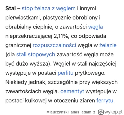 Miauczynskiadasadam - @KonradSuchy: 
Z węgla?