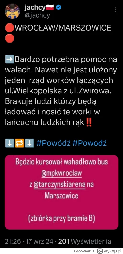 Grooveer - #powodz #wroclaw