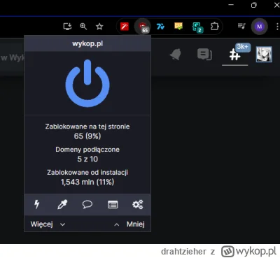 drahtzieher - @sewieu666: też mi dzisiaj wyłączyli, ale nadal się da załączyć, po pro...