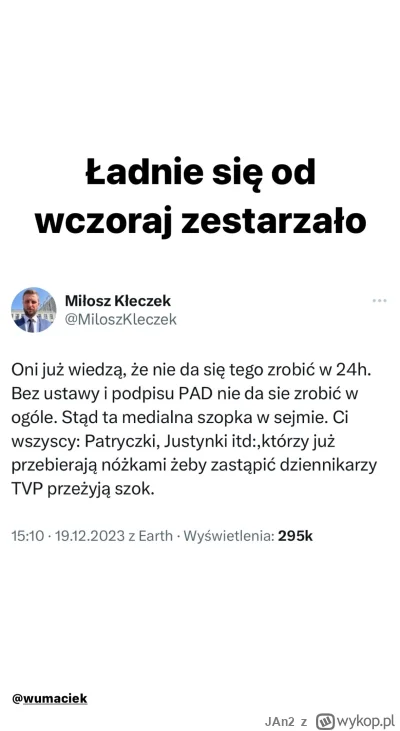 JAn2 - Jarosław się zesrał

#neuropa #4konserwy #tvpis