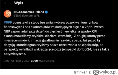 frifinker - #nbp co taka cisza na tagu?