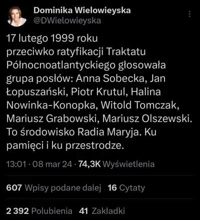 Jabby - Gdzieś spotkałem się ze stwierdzeniem że działalność Rydzyka idealnie wpisuje...