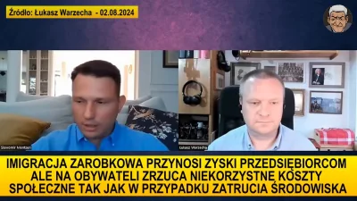 d.....n - Mentzen się zreflektował na temat imigracji zarobkowej i sam w końcu zauważ...