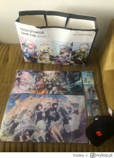 Tradey - Przyszedł merch z gamescomu to się pochwalę 

#honkaiimpact