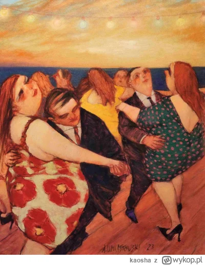 kaosha - #sztuka #art #obrazy #malarstwo
Andrzej Umiastowski
Znowu taniec
2023
#zdrow...