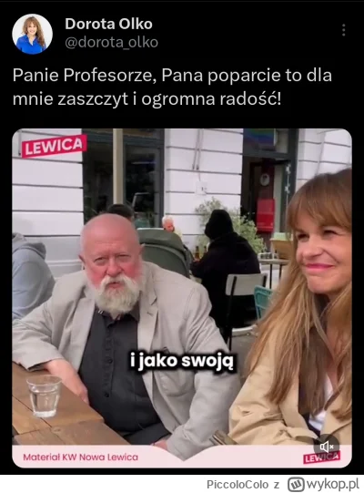 PiccoloColo - @ilduce999  @WielkiNos 
Prawaki chcieliby mieć takiego "wroga". Bralczy...