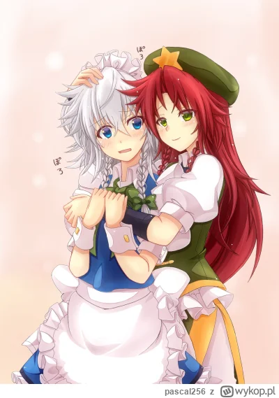 pascal256 - #touhou #meisaku #sakumilin #sakuyaizayoi #hongmeiling #randomanimeshit #...