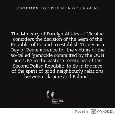 Movet - Widzę, że ruskie onuce z #ukraina znowu chcą skłócić nas z Ukrainą
https://ww...