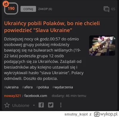 smutny_kojot - Co tam fajnopolacy ostatnio pierdzieliście, jak kibole z Poznania kaza...