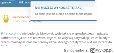 francoisinho - @perfumowyswir: daj mu spokój, przecież widzisz, że już psychicznie ni...