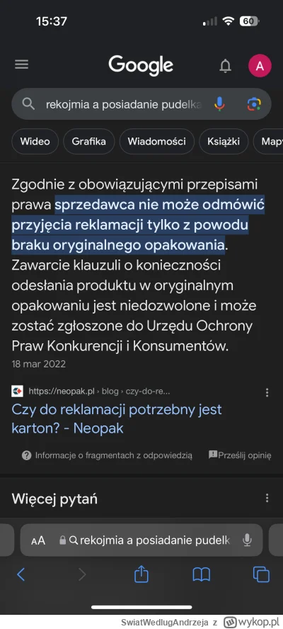 SwiatWedlugAndrzeja - @koronawirus: Nie masz obowiązku posiadania oryginalnego pudełk...