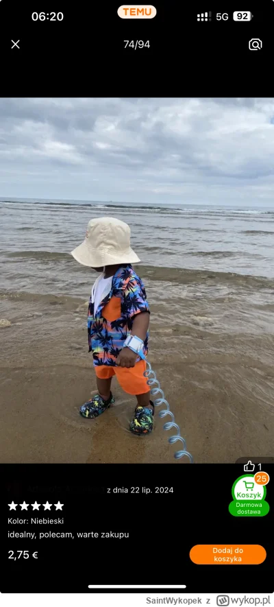 SaintWykopek - Na Temu wyskoczyła mi „smycz dla dziecka”. Pierwsze, co zrobiłem, to w...