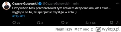 Najmilszy_Maf1oso - Potężna ekspercka opinia. Kto by się spodziewał, że Lewis na zakr...
