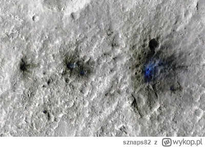 sznaps82 - Pierwsze uderzenie meteoroidu wykryte przez misję NASA InSight. Zdjęcie zo...