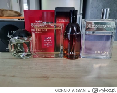 GIORGIO_ARMANI - 1. Dior Fahrenheit EDT (2K02) 78/100ml -300zl Produkt z pudelkiem
2....