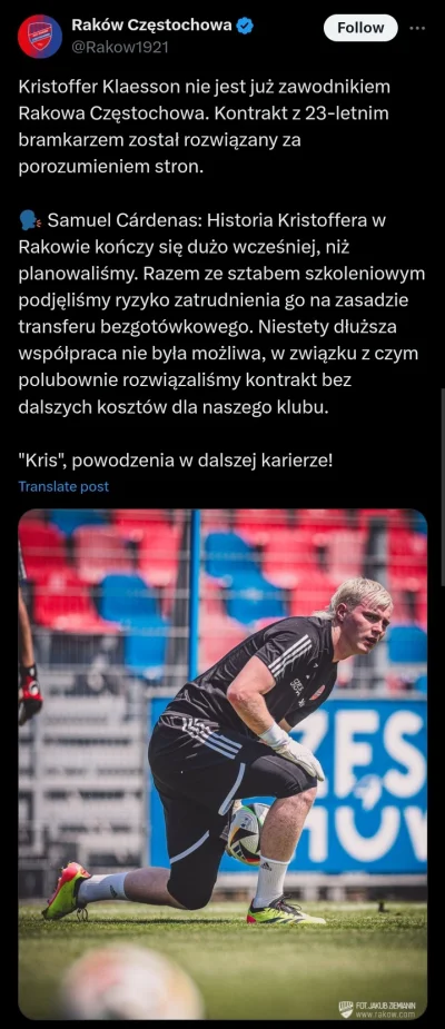 lepaq - Papszun go wywalił ( ͡° ͜ʖ ͡°)

#mecz #ekstraklasa #rakow