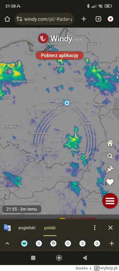 Smirko - #pogoda #radar