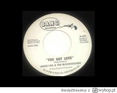 BiedyZBaszkoj - 334 - Lance Fox & The Bloodhounds - You Got Love (1966)

#muzyka #bas...