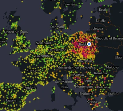 n1craM - @ameneos w ogóle to się zaskoczyłem jak zobaczyłem mapę zanieczyszczenia