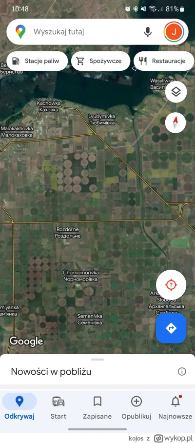 kojos - Co to za kręgi? Co może tam być uprawiane? #ukraina #rolnictwo