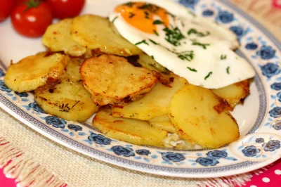 szyderczy_szczur - Smażyć ziemniaki z jajkie?