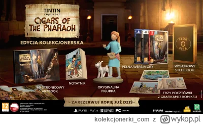 kolekcjonerki_com - Specjalne wydania Tintin Reporter: Cigars of the Pharaoh dostępne...