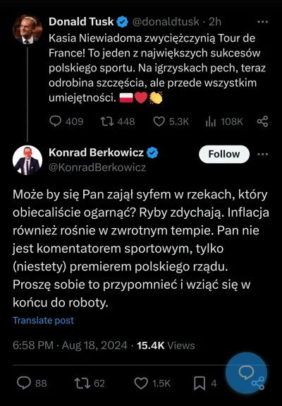 Kagernak - Temu Berkowiczowi się chyba naprawdę bardzo nudzi albo chłop uzależnił się...