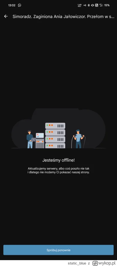 static_blue - Ten #nowywykop to jeden wielki XD Na aplikacji mobilnej nie da się norm...