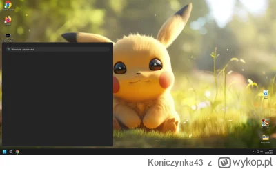 Koniczynka43 - Ma któryś wykopek tę tapete z pikachu, robiłem format  i nikt nie zapi...