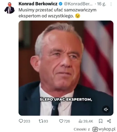 Cinoski - #bekazkonfederacji #polityka
