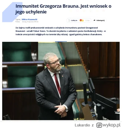 Lukardio - I Brauna tez do kicia wysłać

#polska #polityka #konfederacja #sejm #braun...