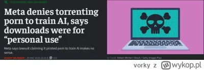 vorky - Mark pewnie chciał sobie pooglądać tylko ( ͡° ͜ʖ ͡°)

#piractwo #meta #ai